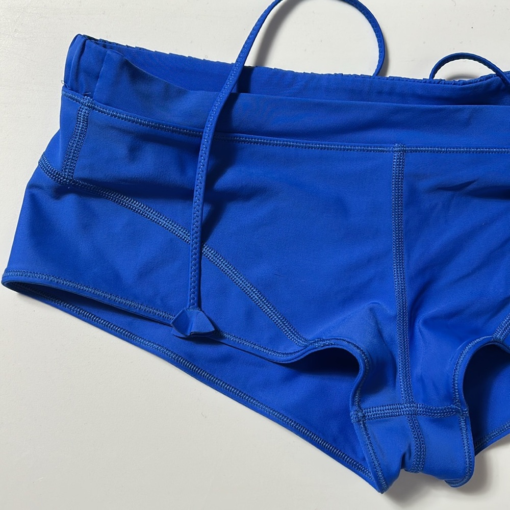 Lululemon Be Cheeky Bottom Pipe Dream Blue size 6 - Picture 7 of 16